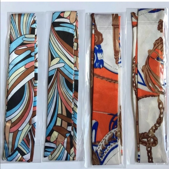 4 pcs (2 pairs) twilly multiple color - Picture 3 of 3